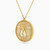 LIN784 - Circle Colored Stones Necklace in 18K Gold - 111405100295-2.jpg
