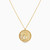 LIN784 - Circle Colored Stones Necklace in 18K Gold - 111405100295-3.jpg