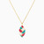 LIN867 - Marquise Enamel Coated Necklace in 18K Gold - 111413180014-3.jpg