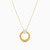 LIN605 - Circle Cubic Zirconia Necklace in 18K Gold - 111401100045-3.jpg
