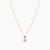 LIN757 - Round Pearl & Colored Stones Necklace in 18K Gold - 111406180050-3.jpg