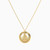 LIN782 - Circle Colored Stones Necklace in 18K Gold - 111405100293-3.jpg
