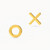 MLE29 - XO Stud Earrings in 18K Gold - 21051030002-1.jpg