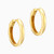 LGE168 - Textured Hoop Earrings in 21K Gold - 92003110009-2.jpg