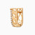 LGE160 - Textured Cubic Zirconia Hoop Earrings in 21K Gold - 92003110001-4.jpg