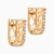LGE160 - Textured Cubic Zirconia Hoop Earrings in 21K Gold - 92003110001-3.jpg