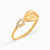 LGS139 - Pear Cubic Zirconia Half Set in 21K Gold (3 Pieces)) - 22006110352-3.jpg