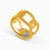WR66 - Link Gold Plated Ring - 291020054-2.jpg