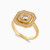 WR124 - Square Cubic Zirconia Gold Plated Ring - 2933910-1.jpg