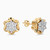 LDE448 - Flower Diamond Stud Earrings in 18K Gold - SAE04102-YG-1.jpg