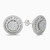LDE432 - Circle Diamond Stud Earrings in 18K Gold - ASPE5263-WG-1.jpg