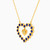 LIN386 - Heart Diamond & Blue Stone Necklace in 18K Gold - 111404140076-2.jpg