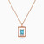 LIN302 - Rectangle Diamond & Colored Stones Necklace in 18K Gold - 111404350035-1.jpg