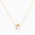 LIN792 - Letter Meem Colored Stones Necklace in 18K Gold - 111405100178-3.jpg