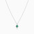 MLN754 - Pear Diamonds & Green Stones Necklace In 18K Gold - 21046110757-3.jpg