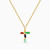 MLN1168 - Letter T Enamel Coated Necklace in 18K Gold - 21046111061-1.jpg