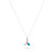 LIN668 - Pear Colored Stones Necklace in 18K Gold - 121404280011-3.jpg