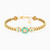 LGB615 - Sphere Enamel Coated Chain Bracelet in 18K Gold - 21010650411-1.jpg