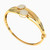 LGS115 - Circle Cubic Zirconia Half Set in 21K Gold (2 Pieces) - 22011110849-4.jpg