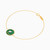 LIB65 - Circle Colored Stones Chain Bracelet in 18K Gold - 111305120060-2.jpg