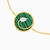 LIB65 - Circle Colored Stones Chain Bracelet in 18K Gold - 111305120060-3.jpg