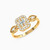 LGS65 - Octagon Cubic Zirconia Full Set in 18K Gold (4 Pieces) - 21001790590-4.jpg