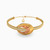 LGS25 - Oval Cubic Zirconia Half Set in 21K Gold (2 Pieces) - 22011110753-2.jpg