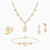 LGS63 - Octagon Cubic Zirconia Full Set in 18K Gold (4 Pieces) - 21001790581-1.jpg