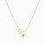 LIN1103 - Triangle Colored Stone Necklace in 18K Gold - 111404150400-4.jpg