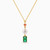 LIN1118 - Square Colored Stones & Pearl Necklace in 18K Gold - 111406180090-1.jpg