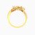 LGR513 - 18K Gold Cubic Zirconia Two-headed Ring - 61002180122-3.jpg