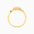 LGR658 - Circle Cubic Zirconia Ring in 21K Gold - 22002111737-3.jpg