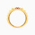 LGR659 - Beaded Cubic Zirconia Ring in 21K Gold - 22002111738-3.jpg