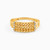 LGR377 - Beaded Cubic Zirconia Ring in 21K Gold - 22002020066-1.jpg