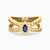 LGR490 - Oval Blue Stone Ring in 18K Gold - 61002180065-1.jpg