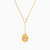 MLN1053 - Pear Colored Stones Necklace in 18K Gold - 21046110979-1.jpg