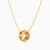 MLN1052 - Ring Colored Stones Necklace In 18K Gold - 21046110977-2.jpg