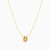 MLN1052 - Ring Colored Stones Necklace in 18K Gold - 21046110977-3.jpg