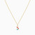 MLN1169 - Letter S Enamel Coated Necklace in 18K Gold - 21046111062-3.jpg