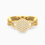 LGR521 - Circle Cubic Zirconia Ring in 18K Gold - 61002180134-1.jpg