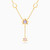 MLN1055 - Flower Colored Stones Necklace in 18K Gold - 21046110984-1.jpg