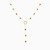 MLN818 - Circle Colored Stones Necklace in 18K Gold - 21046030247-3.jpg
