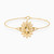 LGS167 - Flower Cubic Zirconia Full Set in 21K Gold (4 Pieces) - 22001112084-3.jpg
