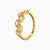LGR415 - Circle Cubic Zirconia Twin Rings in 18K Gold - 21039790043-3.jpg