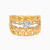 LGR154 - Links Cubic Zirconia Twin Rings in 21K Gold - 22039180065-1.jpg