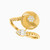 LGR96 - Circle Cubic Zirconia Two headed Ring in 21K Gold - 22002020143-2.jpg
