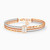 LGB281 - Beaded Cubic Zirconia Chain Bracelet in 21K Gold - 22010020230 -1.jpg