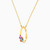 LIN1113 - Pear Colored Stones Necklace in 18K Gold - 111404180443-3.jpg