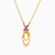 LIN1110 - Oval Colored Stones Necklace in 18K Gold - 111404180440-3.jpg
