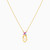 LIN1110 - Oval Colored Stones Necklace in 18K Gold - 111404180440-4.jpg